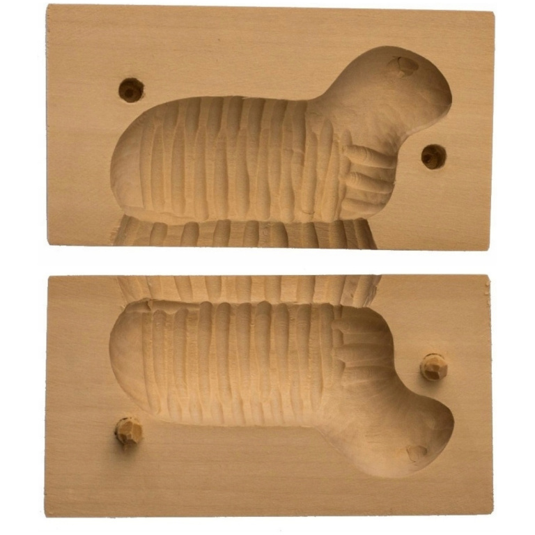 Lamb butter mold